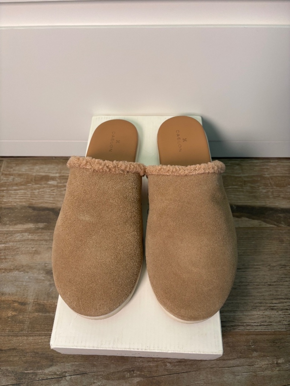 Caslon Alise Faux Fur Slippers